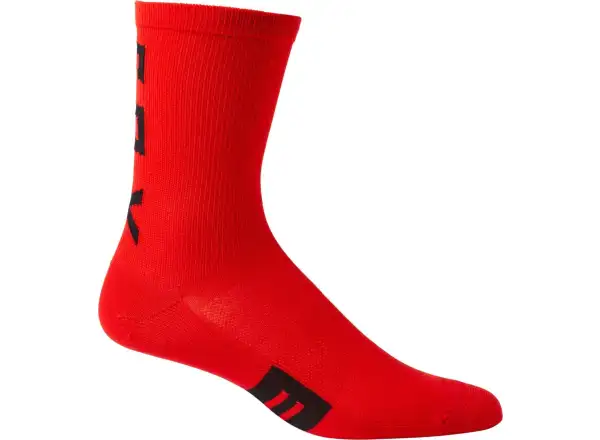 Fox 6" Flexair Merino ponožky Fluo Red