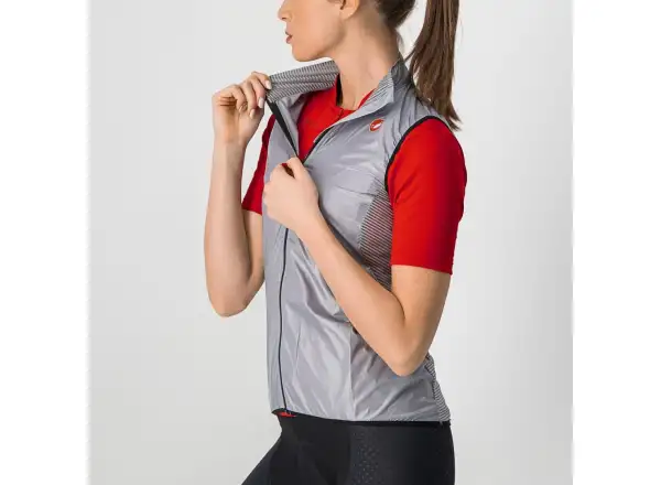 Castelli Aria dámská vesta Silver Gray