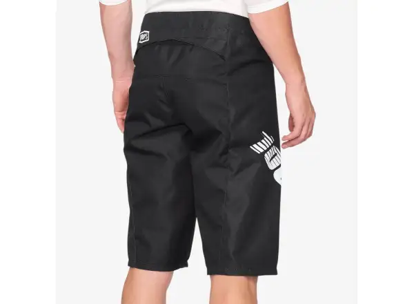 100% R-Core pánské kraťasy Black