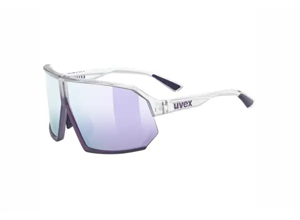 Uvex Sportstyle 237 brýle Clear/Met Purple/Mirror Lavender