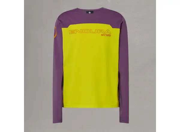 Endura MT500 Junior dětský dres dlouhý rukáv Citrus