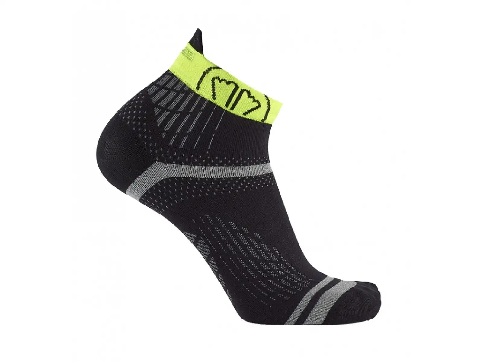 Sidas Run Feel ponožky Black/Yellow