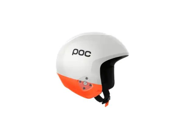 POC Skull Dura X MIPS lyžařská přilba Hydrogen White/Fluorescent Orange
