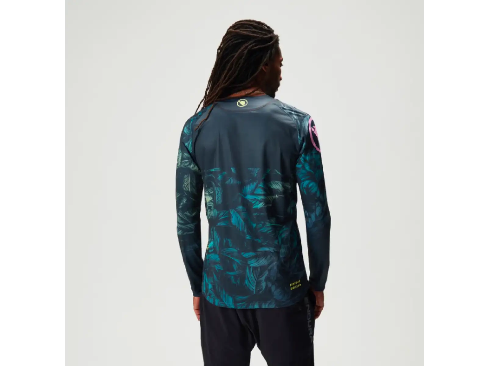 Endura Tropical Print LTD pánský dres dlouhý rukáv Grey