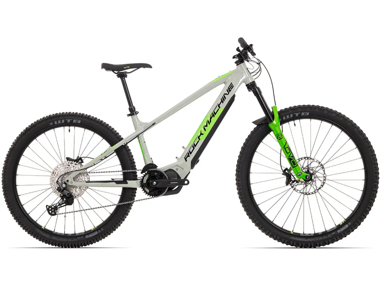 Rock Machine Blizz TRL e90-297 Grey/Green horské elektrokolo