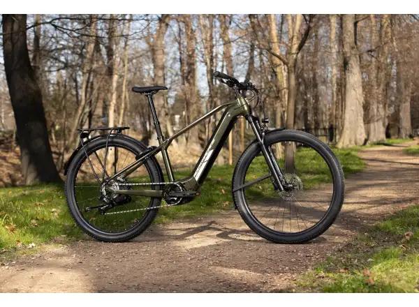 Rock Machine eBlizz B70T horské elektrokolo Gloss Dark Forest