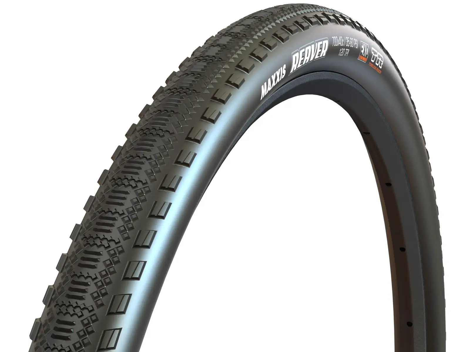 Maxxis Reaver 700x45C EXO TR gravel plášť  kevlar černá