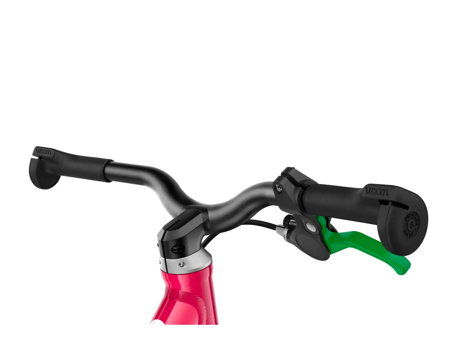 Woom GO 1 Hot Pink 12 dětské odrážedlo