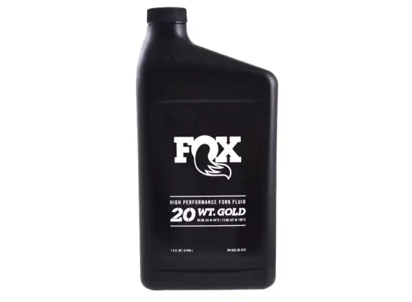 Fox Fork Oil 32Oz/ 946ml 20wt GOLD