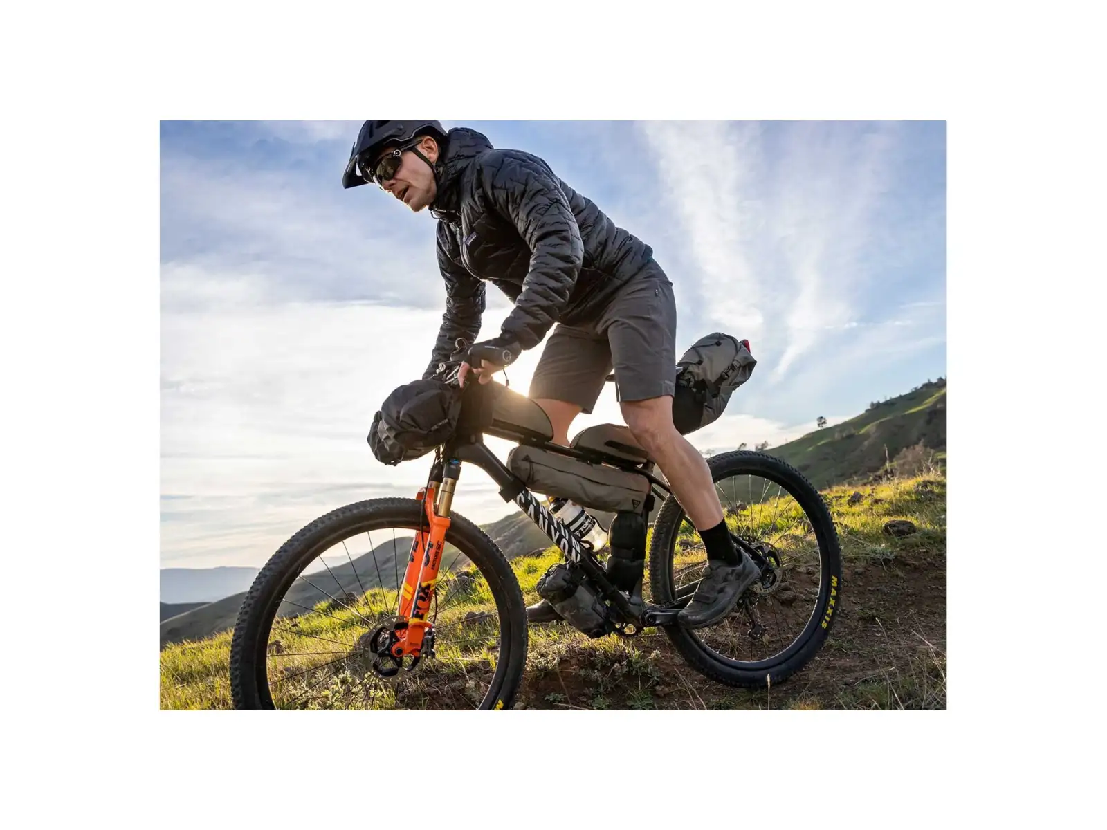 Topeak bikepacking MidLoader brašna na rám 4,5 l černá