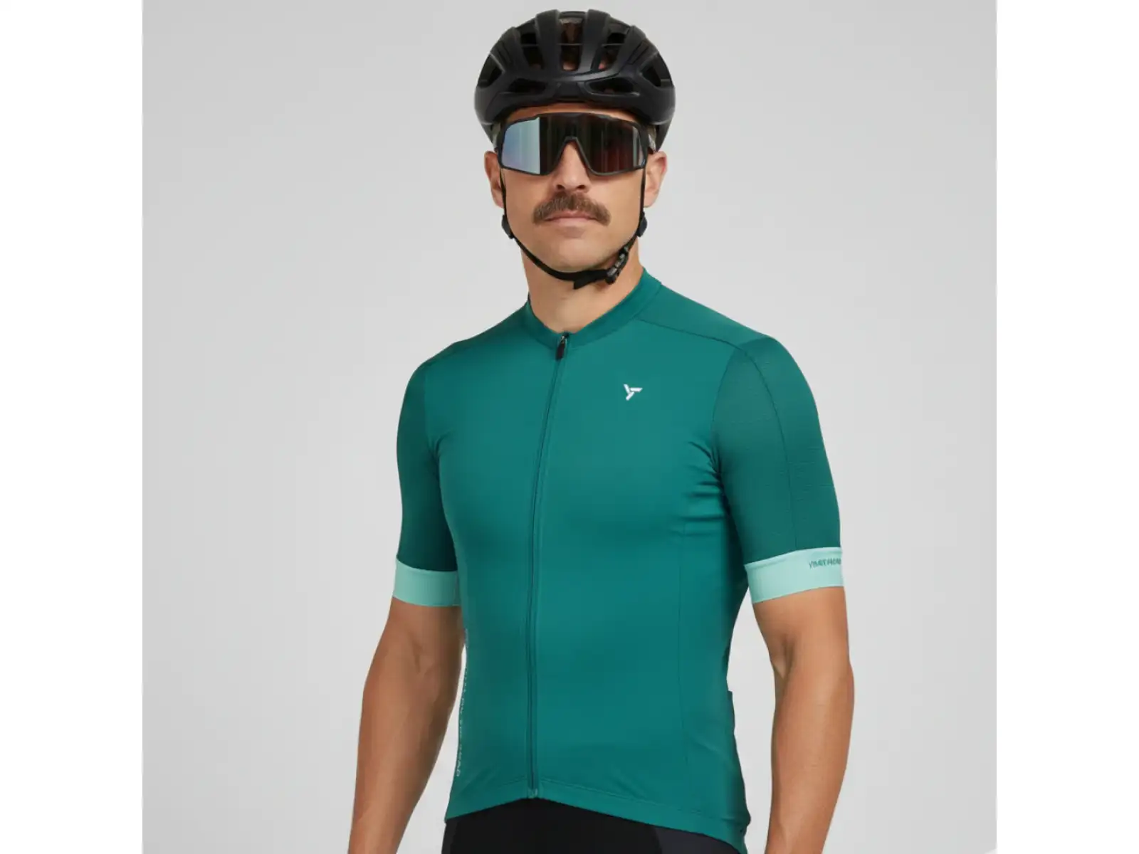 Silvini Carnio pánský dres krátký rukáv Olive Ocean