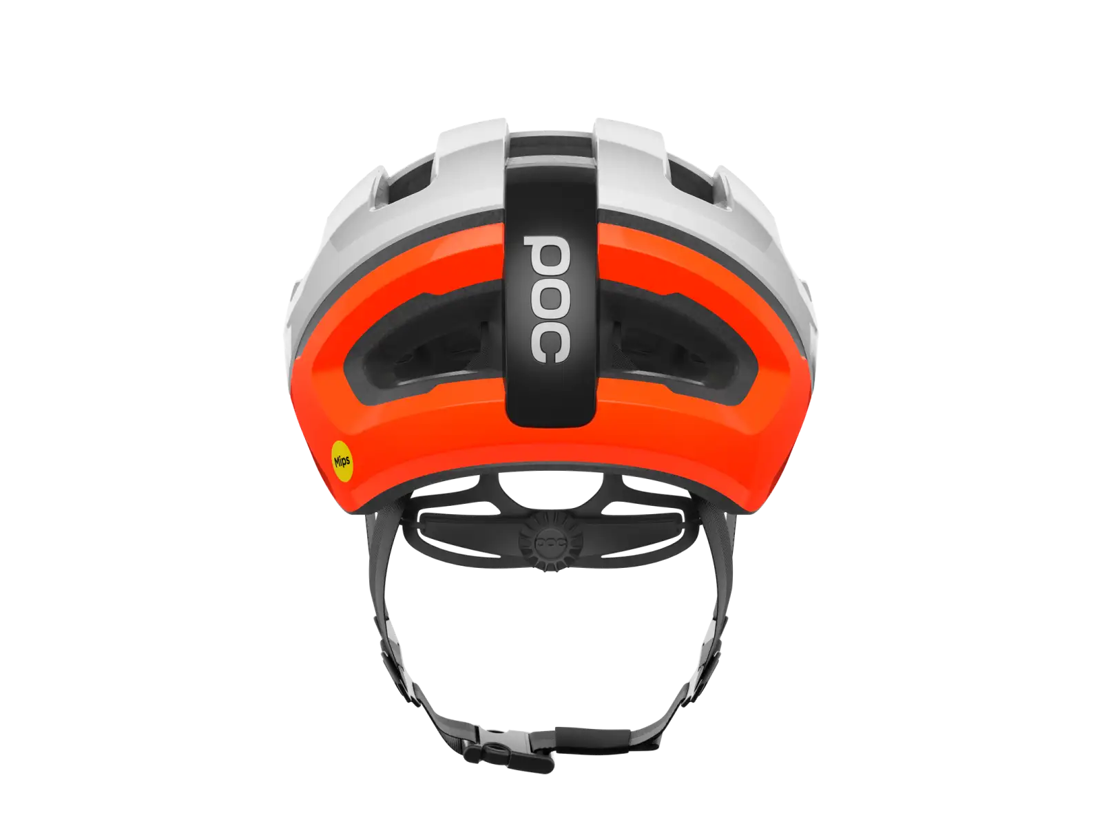 POC Omne Air MIPS silniční přilba Hydrogen White/Fluorescent Orange