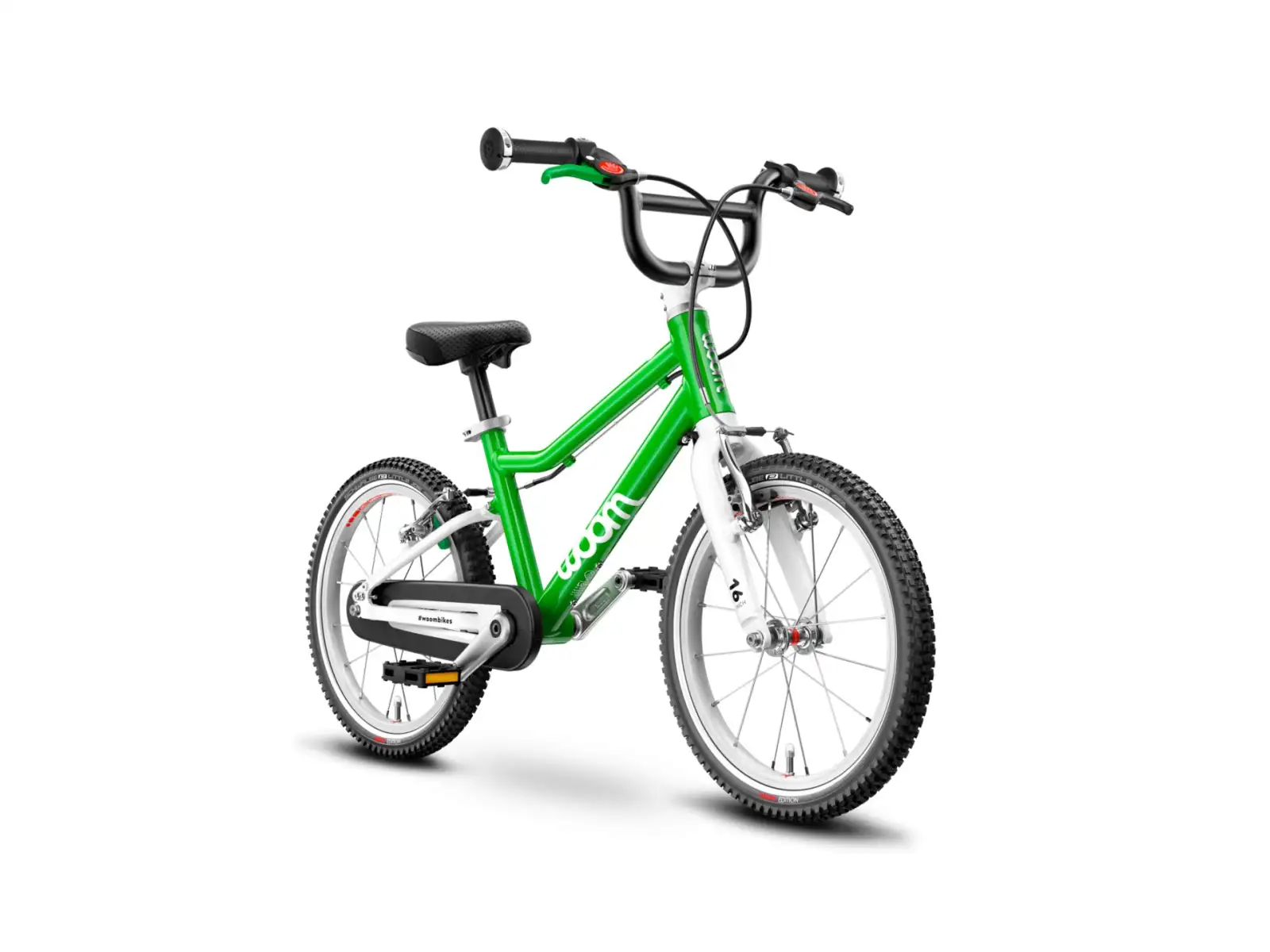 Woom 3 dětské kolo 16" Green
