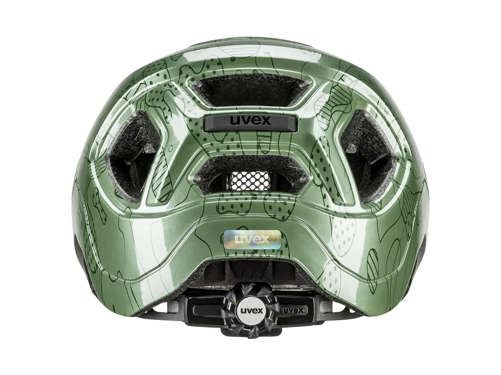 Uvex React JR. přilba Moss Green Altimeter