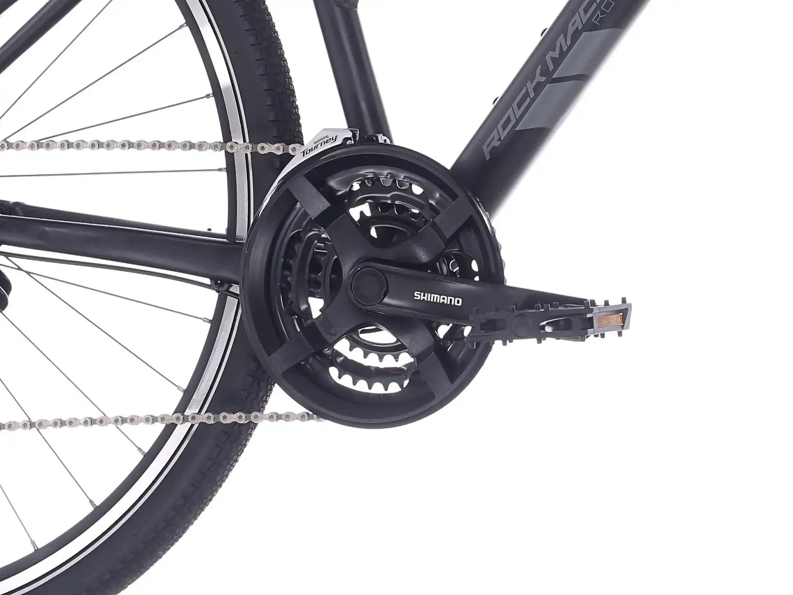 Rock Machine Rokk 30 Easy Entry trekingové kolo Matte Black