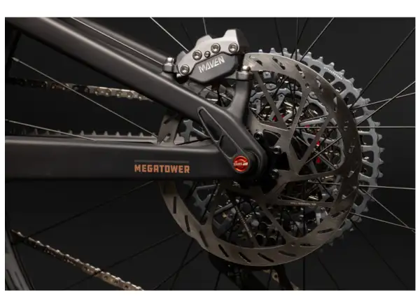 Santa Cruz Megatower 2 CC X0 AXS RSV celoodpružené kolo Matte Carbon Black