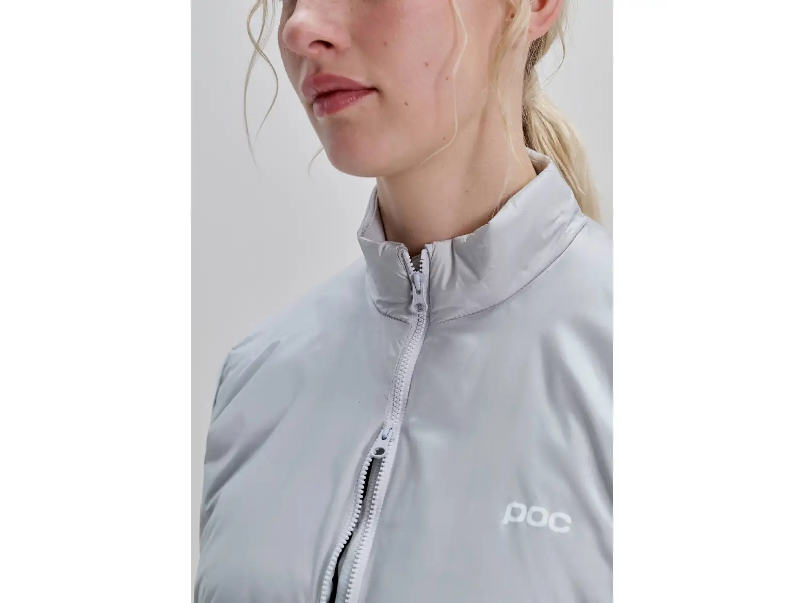 POC Lite Padded Jacket dámská zateplená bunda Granite Grey