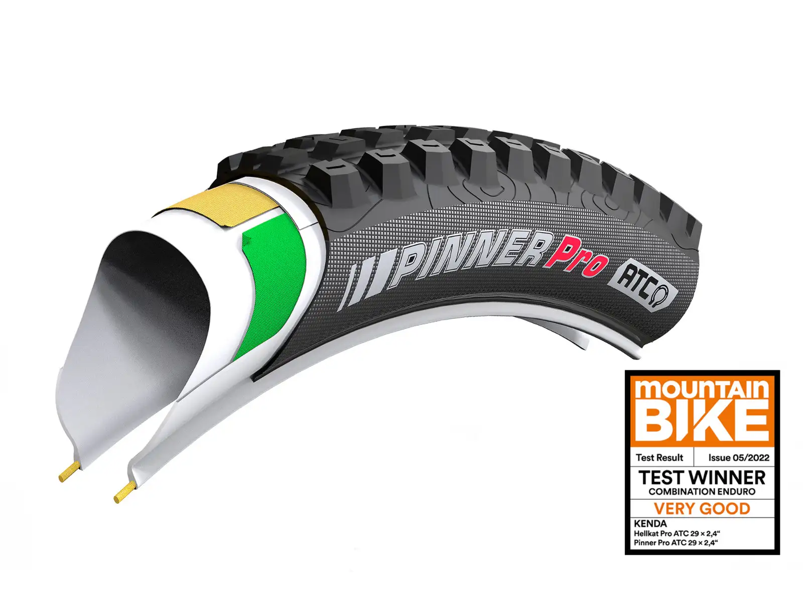Kenda K-Series Pinner Trail 60TPI K-1241 TR 27,5x2,40" MTB plášť kevlar