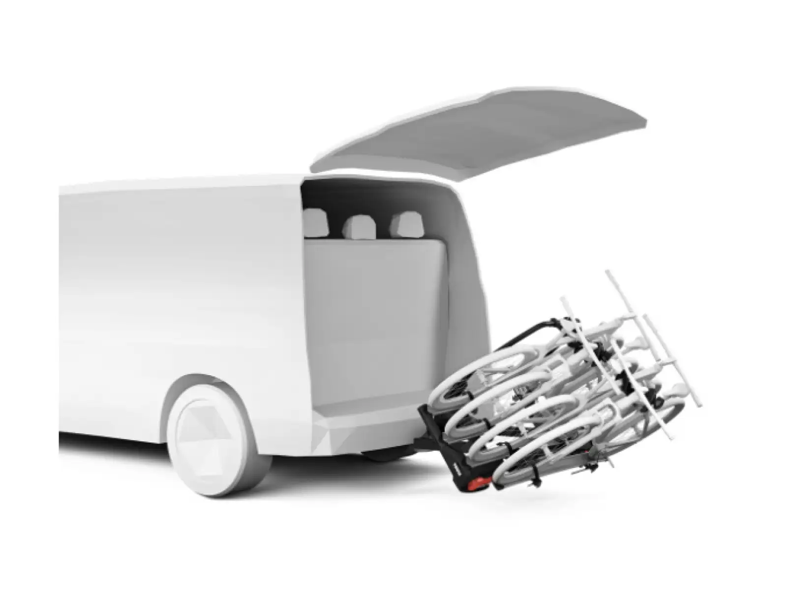 Thule VeloSpace XT nosič na tažné zařízení pro 3-4 kola