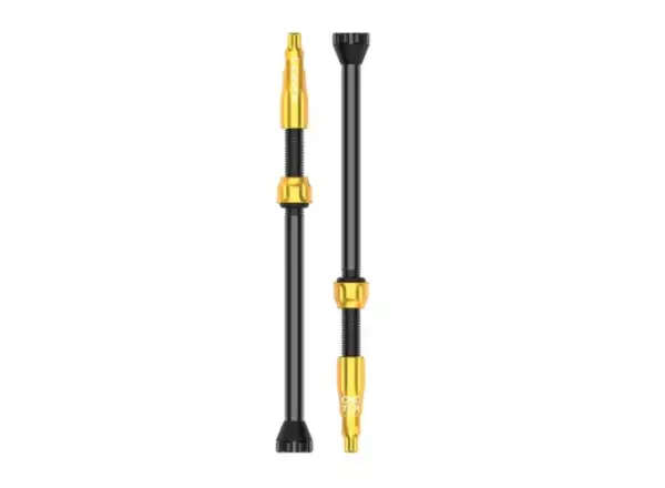 Lezyne CNC TLR Valve bezdušový ventilek 60 mm zlatá