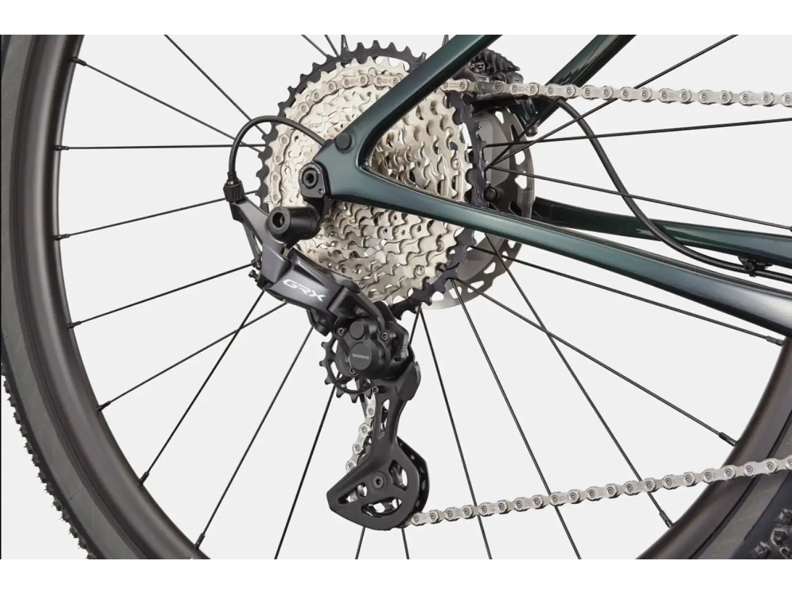 Cannondale Topstone Carbon 2 Lefty gravel kolo Green vel. M