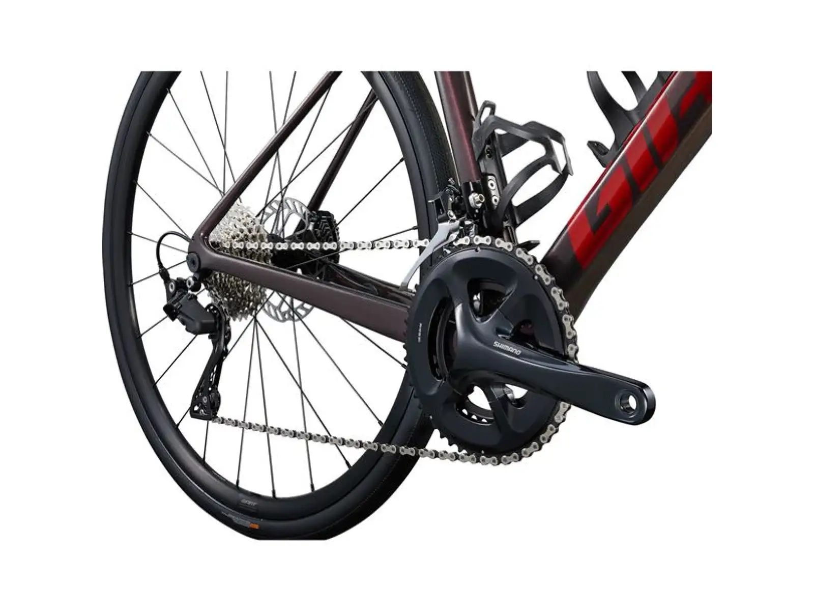 Giant Defy Advanced 2 S silniční kolo Tiger Red