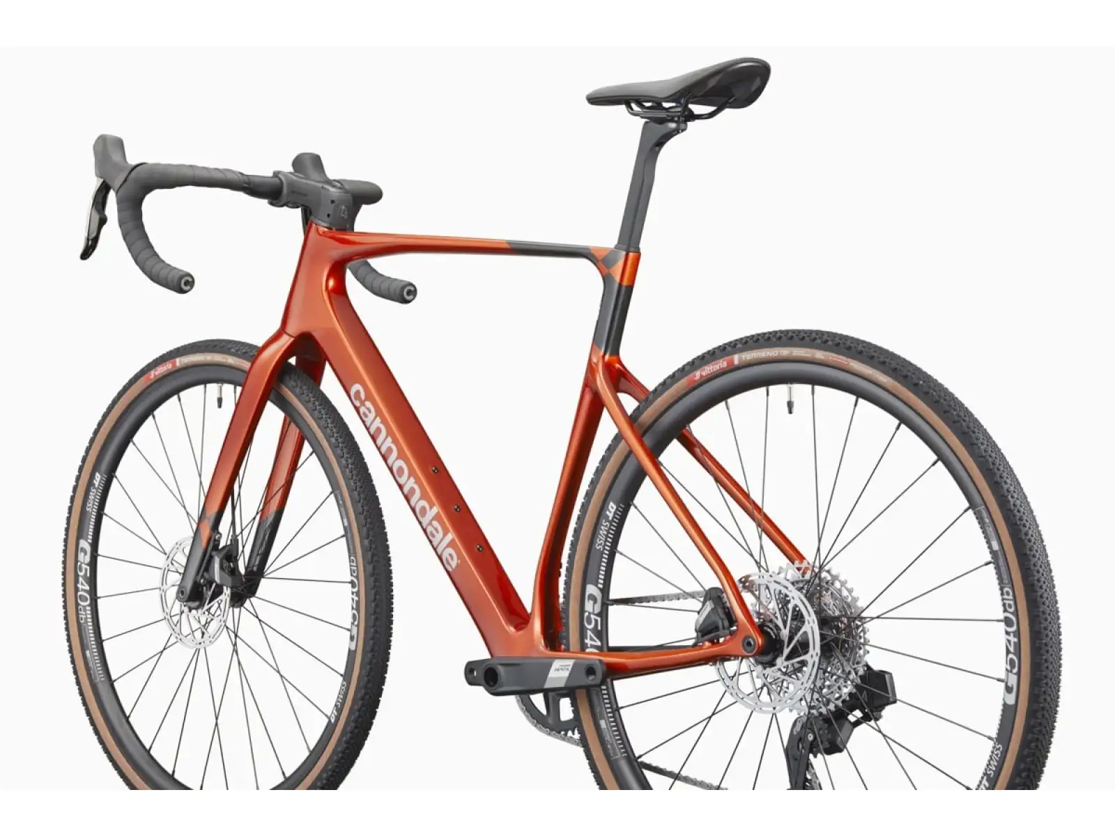 Cannondale SuperX 4 AXS gravel kolo Flame Orange