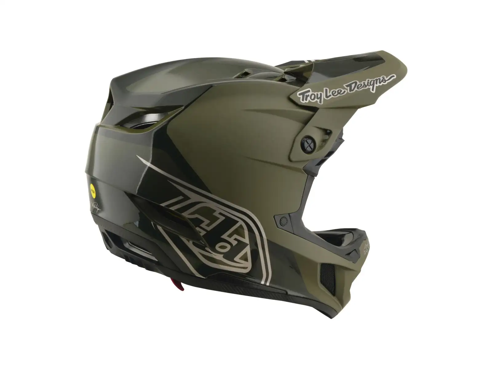 Troy Lee Designs D4 Polyacryte Mips přilba Shadow Beetle