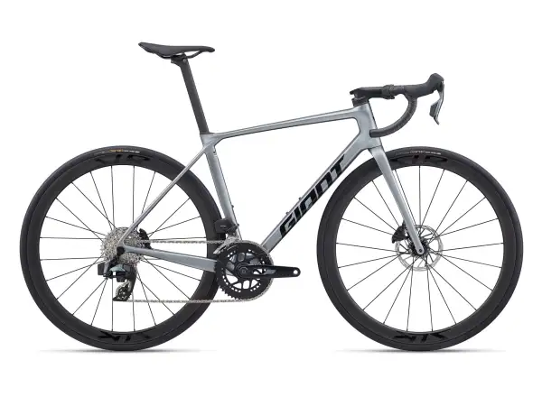 Giant TCR Advanced Pro 1 AXS silniční kolo Tech Silver