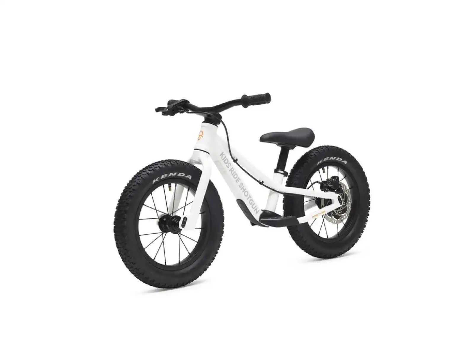 Kids Ride Shotgun dětské odrážedlo Dirt Hero 14" s brzdou 2026 bílá