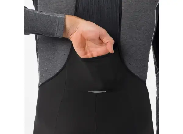 Castelli Sorpasso Pro pánské kalhoty s laclem a vložkou Black