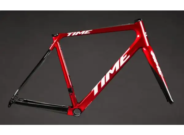 Time Alpe d´Huez Disc silniční rám brilliant red