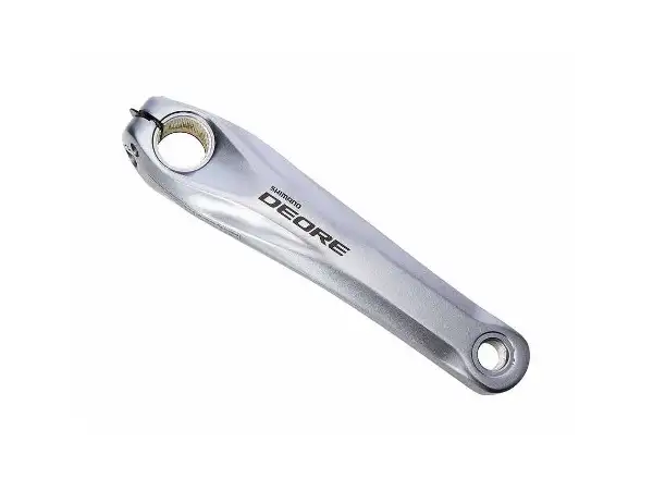 Shimano Deore FC-M610 levá klika 170 mm stříbrná