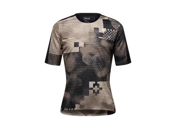 Fox Flexair Ascent Pulse pánský dres krátký rukáv Sand