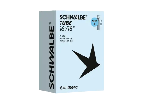 Schwalbe duše 16"/18" 28/37-340/355 Clik ventil 40mm