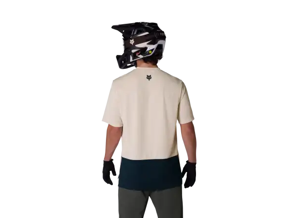 Fox Ranger pánský dres krátký rukáv Wordmark Chalk