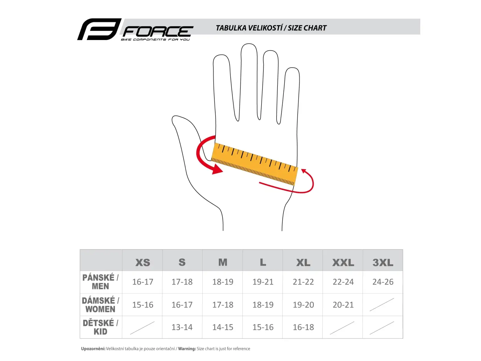 Force Angle MTB rukavice růžová/černá