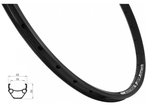 Remerx Dragon Line 719 Disc 29" MTB ráfek černá