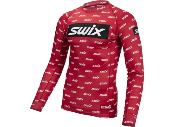 Swix RaceX SE pánské tričko dlouhý rukáv červená