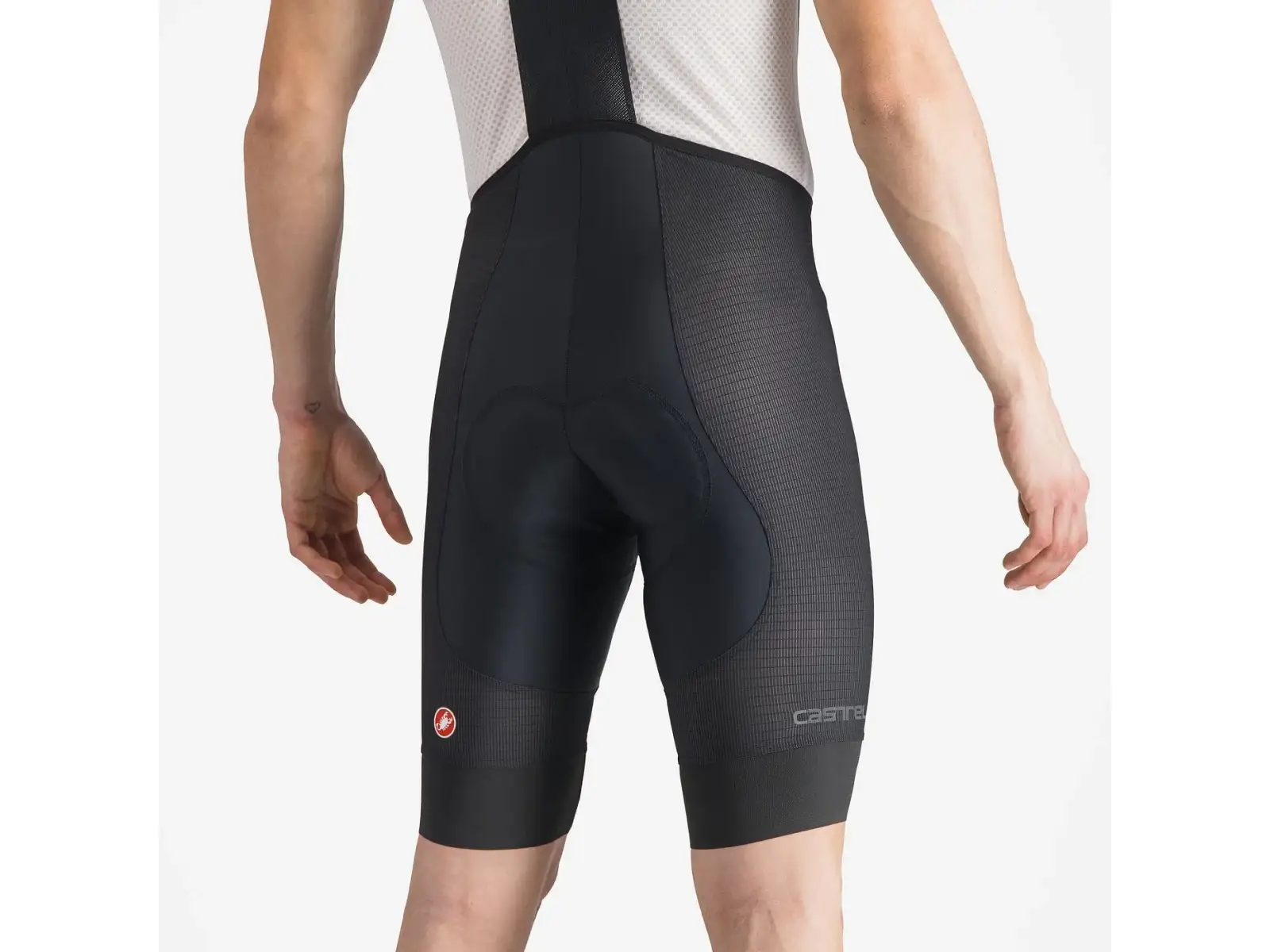 Castelli A/C pánské kraťasy s vložkou a laclem Black