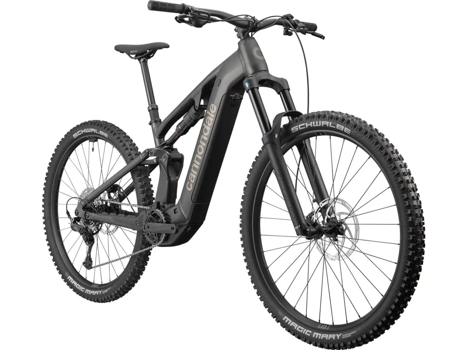 Cannondale Moterra 4+ celoodpružené elektrokolo Obsidian