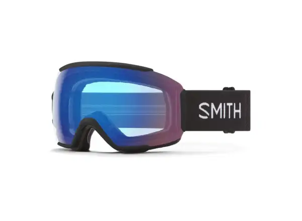 Smith Sequence OTG lyžařské brýle Black / ChromaPop Storm Rose Flash