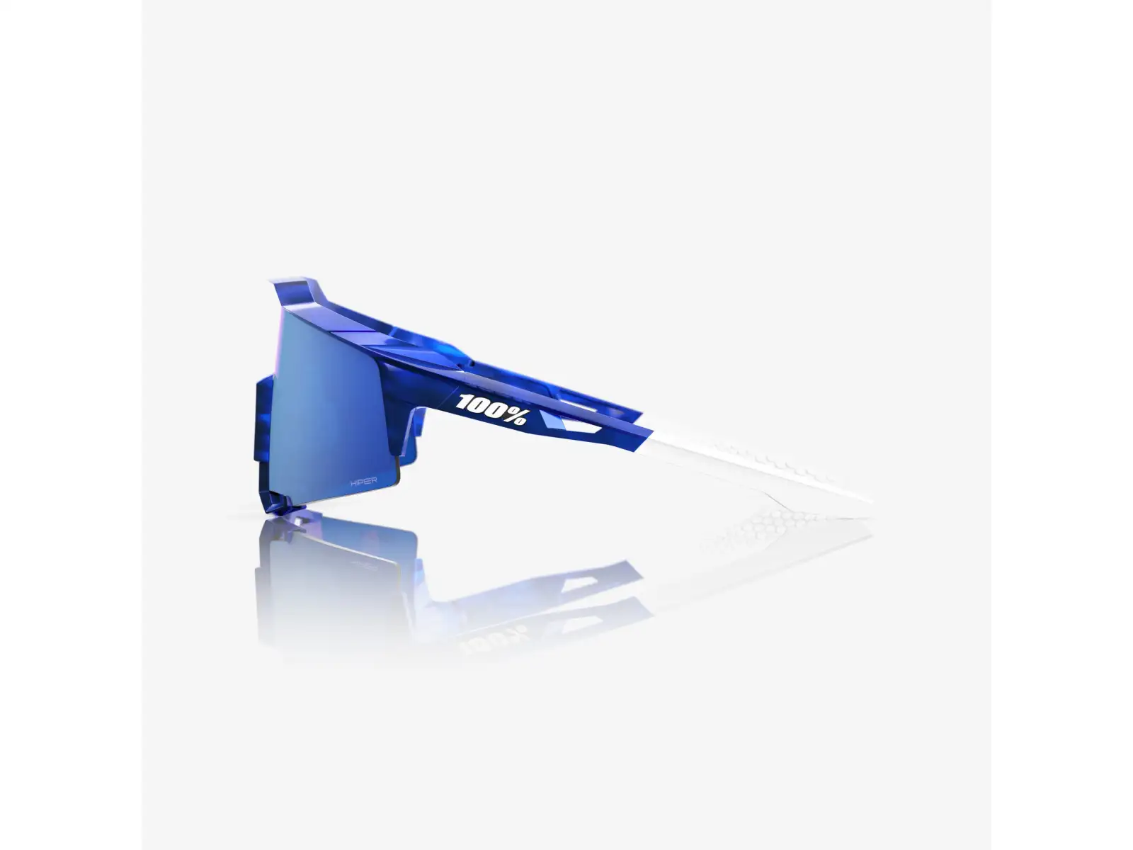 100% Speecraft brýle RBH Gloss Blue Holographic/HiPER Royal Blue Mirror Lens