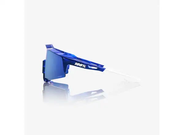 100% Speecraft brýle RBH Gloss Blue Holographic/HiPER Royal Blue Mirror Lens