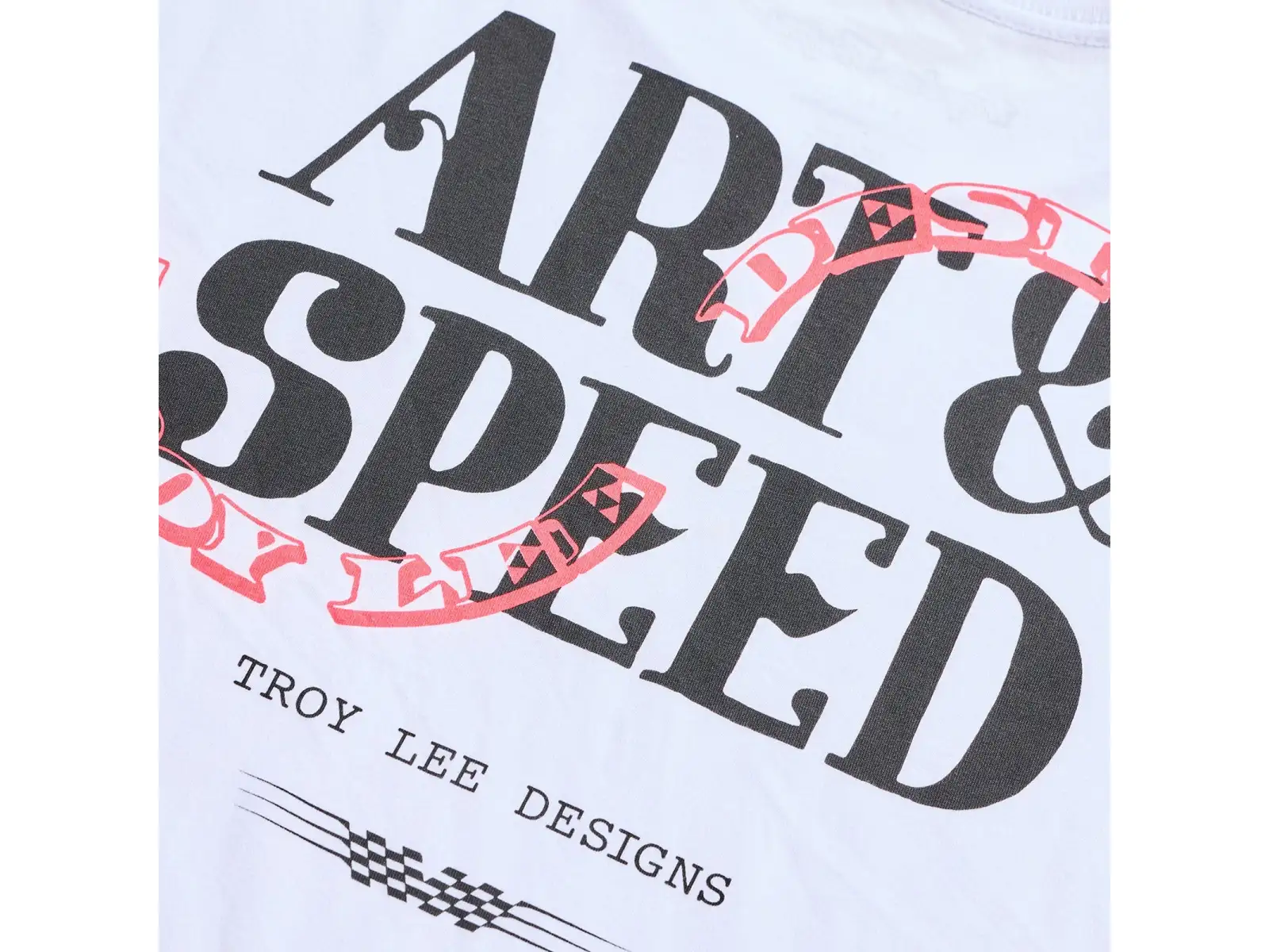Troy Lee Designs pánské triko Pink Slips White