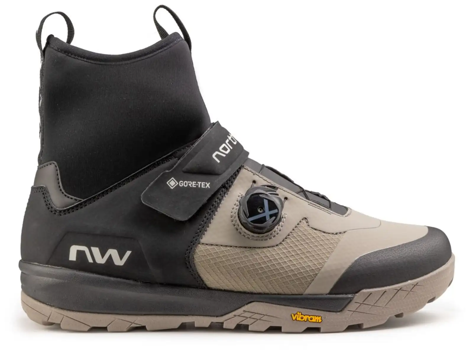 Northwave Kingrock Plus Goretex pánské zimní MTB tretry Black/Sand