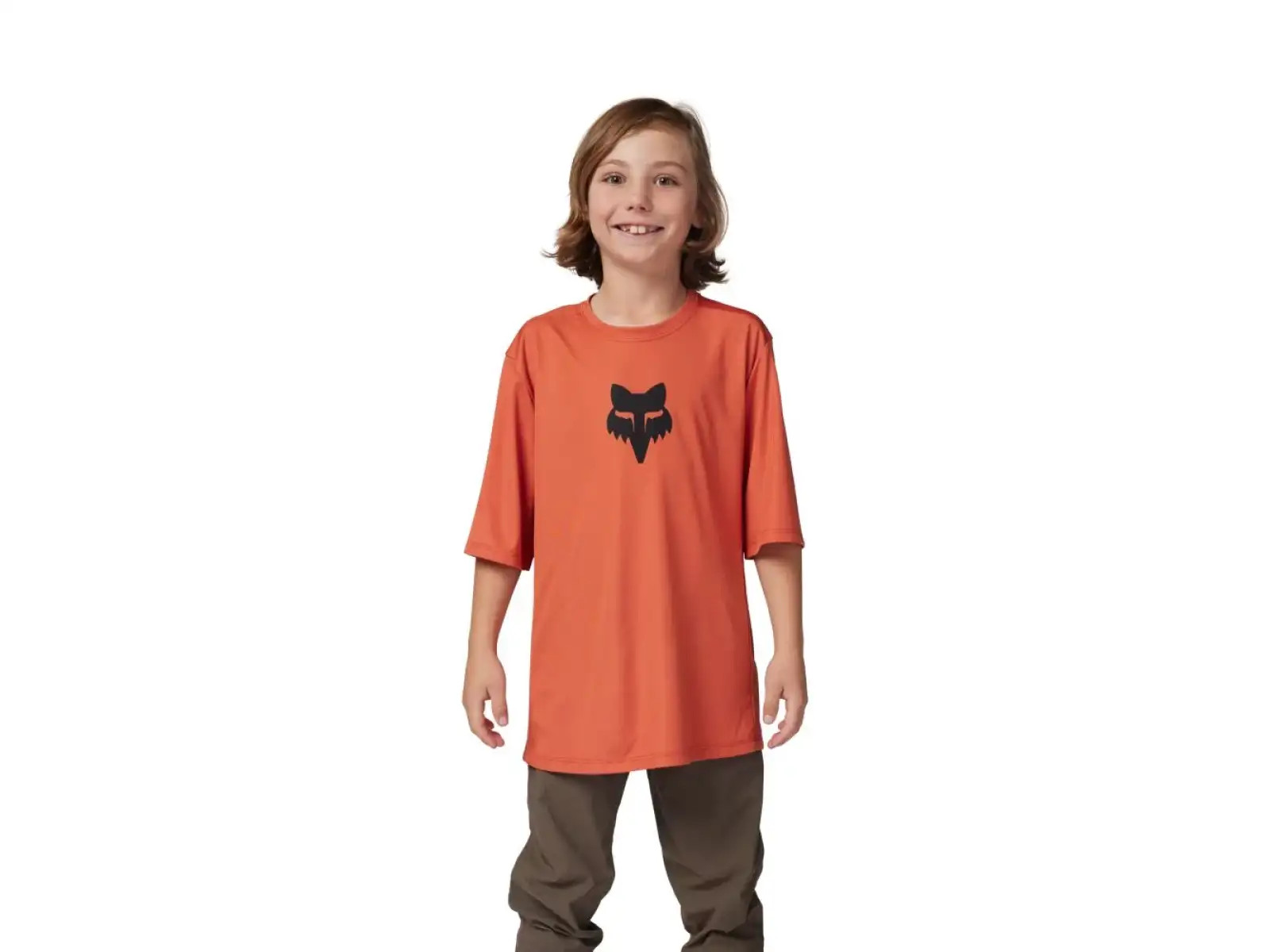 Fox YTH Ranger dětský dres krátký rukáv Atomic Orange