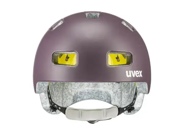 Uvex City 4 Mips přilba Plum Mat