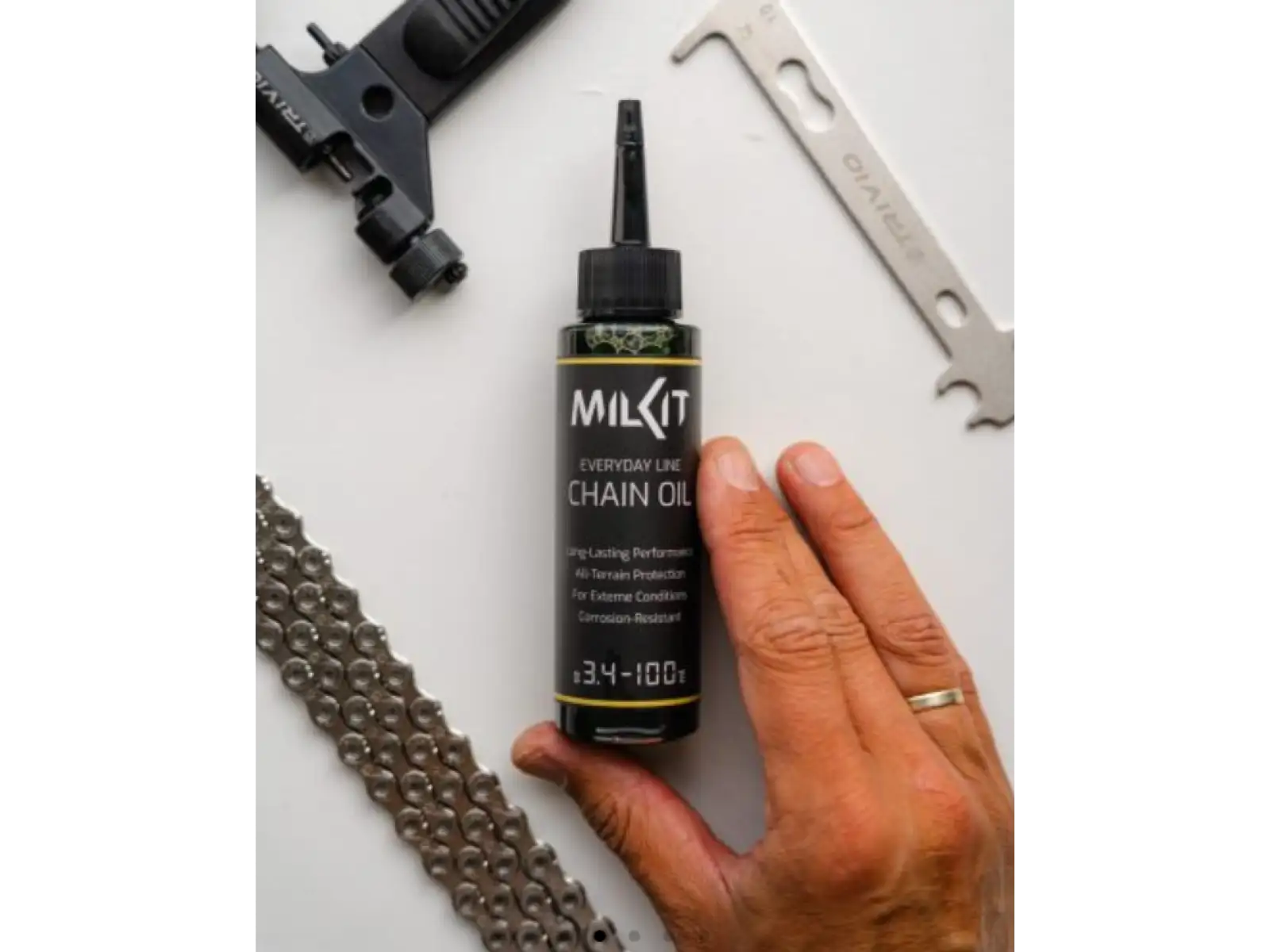 milKit Chain Oil olej na řetěz 100 ml