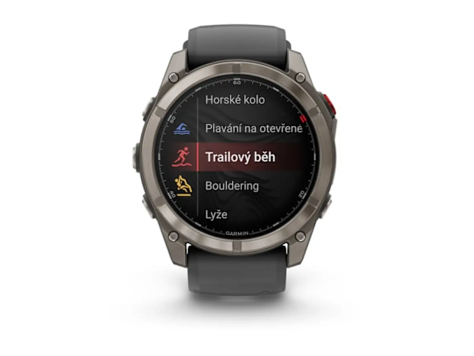 Garmin fenix 8 Pro 51 mm AMOLED Sapphire chytré hodinky Titanium Graphite/Black